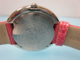 Versace Palazzo Empire Blue Dial Blue & Red Leather Strap Watch for Women - VCO070017