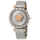 Versace Palazzo Empire Silver Dial Silver Mesh Bracelet Watch for Women - VEDV00419