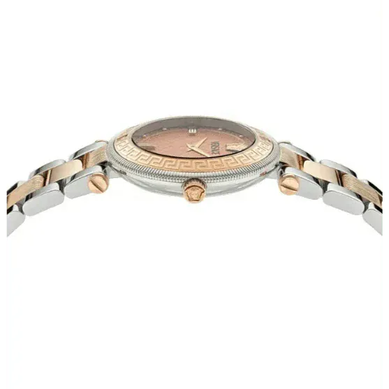 Versace Reve Analog Rose Gold Dial Two Tone Steel Strap Watch for Women - VE8B00424