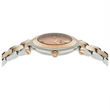 Versace Reve Analog Rose Gold Dial Two Tone Steel Strap Watch for Women - VE8B00424