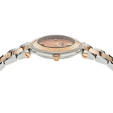 Versace Reve Analog Rose Gold Dial Two Tone Steel Strap Watch for Women - VE8B00424