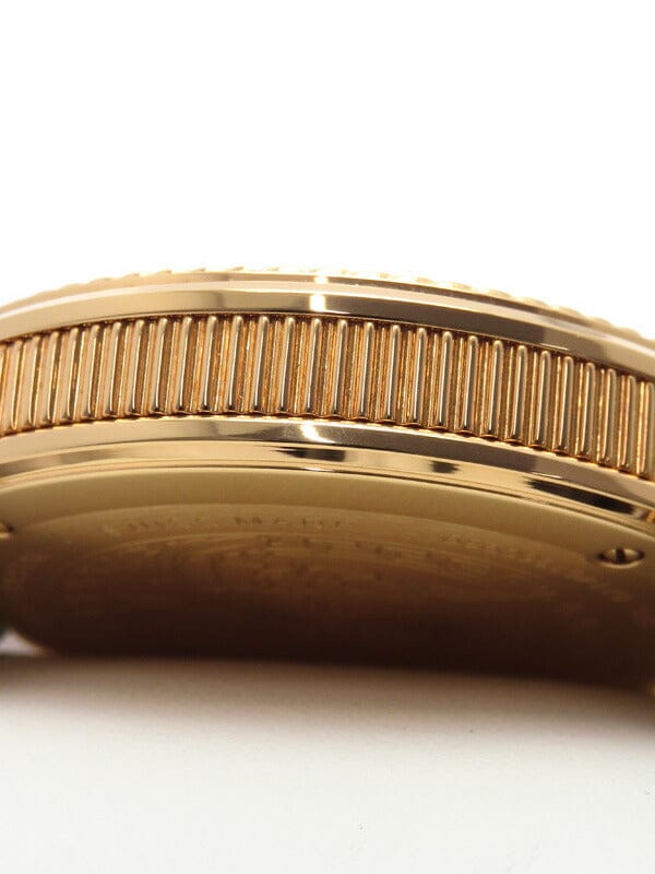 Versace V Metal Icon Gold Dial Black & Gold Strap Watch for Women - VLC030014