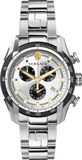 Versace V-Ray Chronograph Silver Dial Silver Steel Strap Watch For Men - VE2I00321