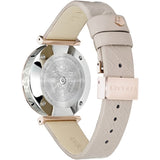 Versace V-Twist White Dial White Leather Strap Watch for Women - VELS00419