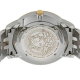 Versace V-Urban Quartz Silver Dial Two Tone Steel Strap Watch for Men - VELQ00519