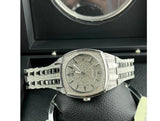 Bulova Phantom Swarovski Crystal Pave Silver Dial Silver Steel Strap Watch for Men - 98B296