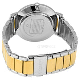 Coach Perry Silver Dial Two Tone Steel Strap Watch for Women - 14503347