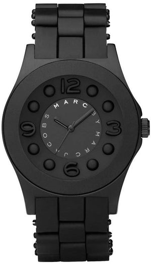 Marc Jacobs Pelly Black Dial Black Stainless Steel Strap Watch for Women - MBM2531