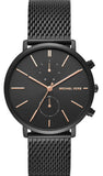 Michael Kors Jaryn Black Dial Black Stainless Steel Strap Watch for Men - MK8504