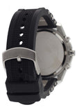 Guess Intrepid Chronograph Black Dial Two Tone Steel Strap Watch for Men - W0167G1