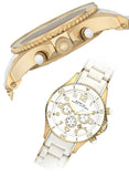 Marc Jacobs Rock White Dial White Stainless Steel Strap Watch for Women - MBM2546