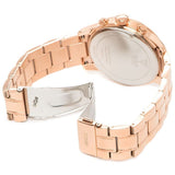 Guess Sunrise Quartz Rose Gold Dial Rose Gold Steel Strap Watch For Women - W0330L2