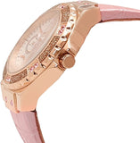 Guess Limelight Quartz Analog White Dial Pink Leather Strap Watch For Women - W0775l3