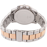 Guess Mini Spectrum Quartz Silver Dial Two Tone Steel Strap Watch For Women - W0122L1