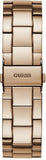 Guess G-Twist Rose Gold Dial Rose Gold Steel Strap Watch for Women - W1082L3