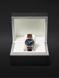 IWC Pilot's Mark XVIII Le Petit Prince Blue Dial Brown Leather Strap Watch for Men - IW327004