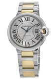 Cartier Ballon Bleu de Cartier Silver Dial Two Tone Steel Strap Watch for Women - W2BB0030