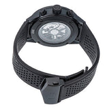 Tag Heuer Carrera Automatic Chronograph Black Dial Black Rubber Strap Watch for Men - CBG2A90.FT6173