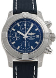 Breitling Avenger Chronograph 43 Blue Dial Blue Nylon Strap Watch for Men - A13385101C1X1