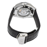 Tag Heuer Carrera Day Date Black Dial Black Leather Strap Watch for Men - WBN2013.FC6503