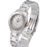 Tag Heuer Aquaracer Professional 200 Quartz Diamonds White Dial Silver Steel Strap Watch for Women - WBP1450.BA0622