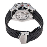 Tag Heuer Carrera Chronograph Black Dial Black Rubber Strap Watch for Men - CBN2A1AA.FT6228