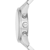 Michael Kors Ritz Silver Dial Silver Steel Strap Watch for Women - MK6428