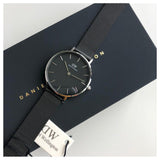 Daniel Wellington Classic Petite watch on woman