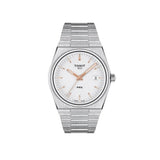 Tissot PRX Quartz Silver Dial Silver Steel Strap Watch for Men - T137.410.11.031.00