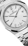 Audemars Piguet Royal Oak Automatic White Dial Silver Steel Strap Watch for Women - 77350ST.OO.1261ST.01