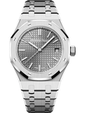 Audemars Piguet Royal Oak Grey Dial Silver Steel Strap Watch for Men - 15550ST.OO.1356ST.03