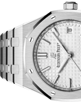 Audemars Piguet Royal Oak Automatic White Dial Silver Steel Strap Watch for Women - 77350ST.OO.1261ST.01