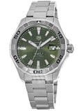 Tag Heuer Aquaracer Green Dial Watch for Men - WAY2015.BA0927