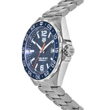 Tag Heuer Formula 1 Quartz 43mm Blue Dial Silver Steel Strap Watch for Men - WAZ1010.BA0842