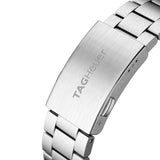 Tag Heuer watch clasp detail