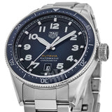 Tag Heuer Autavia Automatic 42mm Blue Dial Silver Steel Strap Watch for Men - WBE5116.EB0173