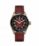 Tag Heuer Autavia Calibre 5 Chinese New Year Maroon Dial Maroon Leather Strap Watch for Men - WBE5193.FC8300