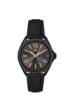 Tag Heuer Formula 1 35mm Quartz Black Dial Black Leather Strap Watch for Women - WBJ1314.FC8230