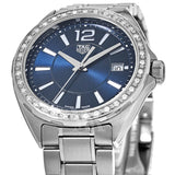 Tag Heuer Formula 1 Quartz 35mm Blue Dial with Diamonds Silver Steel Strap Watch for Women - WBJ1316.BA0666