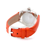 Tag Heuer Formula 1 35mm Quartz Mother of Pearl Dial Orange Leather Strap Watch for Women - WBJ131A.FC8250