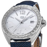 Tag Heuer Formula 1 Quartz 35mm Mother of Pearl Dial Blue Strap Watch for Women - WBJ131A.FC8251