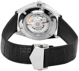 Tag Heuer Carrera Day Date Black Dial Black Leather Strap Watch for Men - WBN2013.FC6503