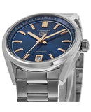 Tag Heuer Carrera Date Blue Dial Silver Steel Strap Watch for Women - WBN2311.BA0001