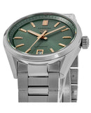 Tag Heuer Carrera Date Automatic 18K Green Dial Silver Steel Strap Watch for Women - WBN2312.BA0001