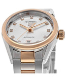 Tag Heuer Carrera Date Automatic Mother of Pearl Dial Two Tone Steel Strap Watch for Women - WBN2450.BD0569