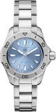 Tag Heuer Aquaracer Professional 200 Quartz Blue Dial Silver Steel Strap Watch for Women - WBP1415.BA0622