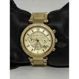 Michael Kors Parker Gold Dial Gold Steel Strap Watch for Women - MK5632