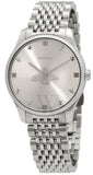 Gucci G Timeless Quartz Silver Dial Silver Steel Strap Watch For Women - YA1264153