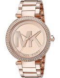 Michael Kors Parker Rose Gold Dial Rose Gold Steel Strap Watch for Women - MK5865