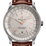 Breitling Navitimer Automatic 41mm Brown Leather Strap Mens Watch - A17326211G1P1